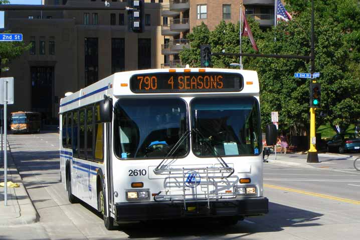 Plymouth Metrolink New Flyer D40LF 2610